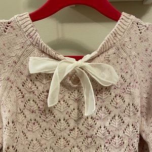 Jamie Kay girls pink sweater sz 5